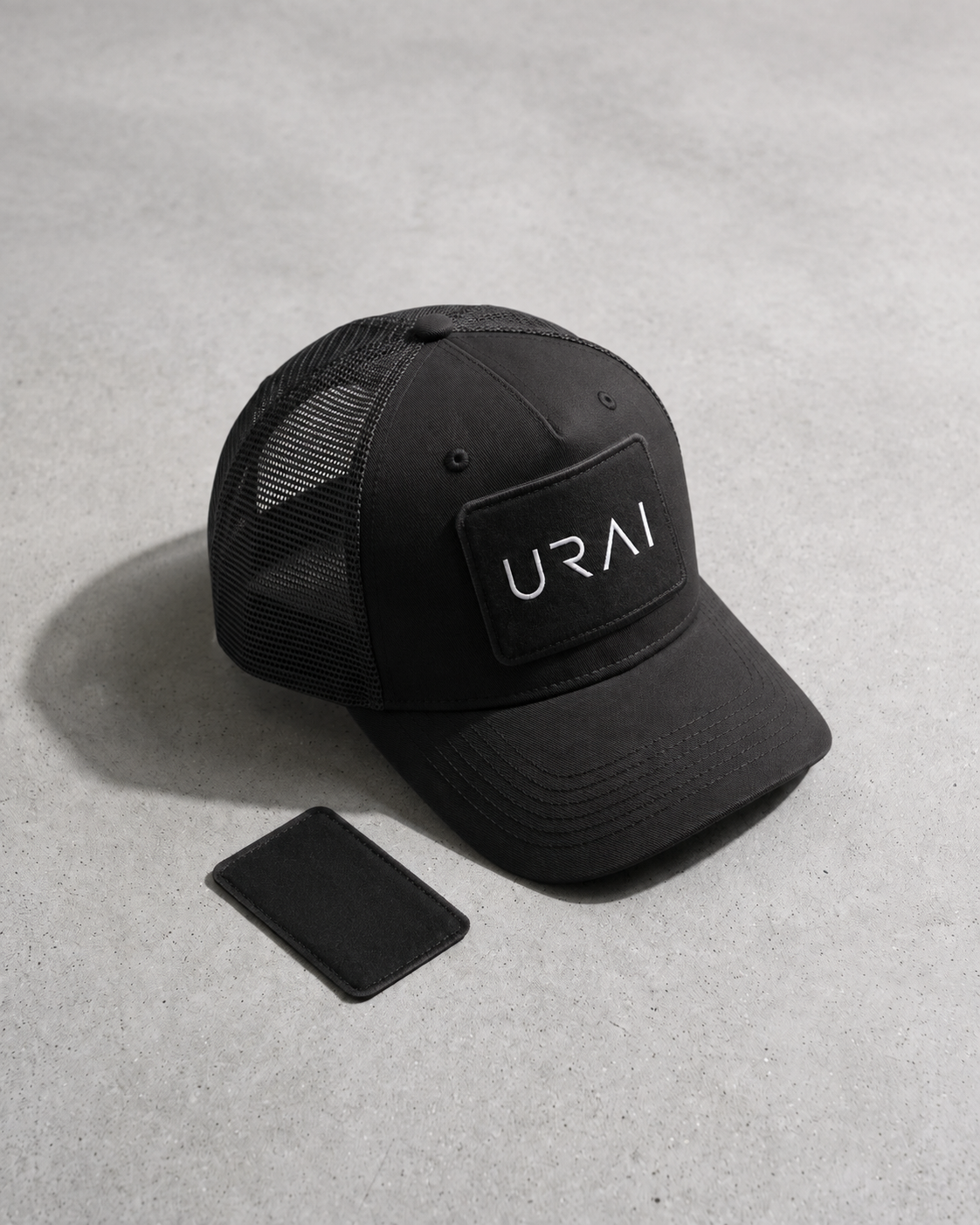 GORRA TRUKER NEGRA